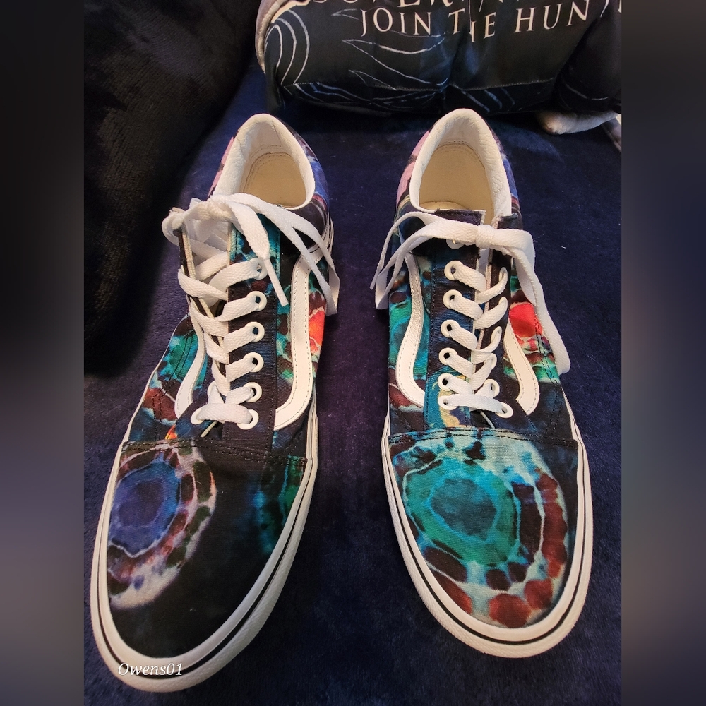 Vans Special edition tye dyed shoes